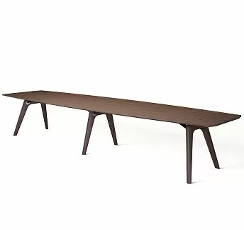 РЭЙЛ/RAIL Стол д/переговоров 440 ДУБ ТАБАК