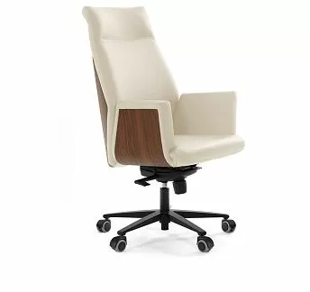 ЗЕВС/АС/ZEUS/A Кресло рук беж/орех ЛМР ОРЕХ ИТАЛ/БЕЖ/ЧЕРН